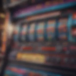 An engaging view of a vibrant BC slot machine display