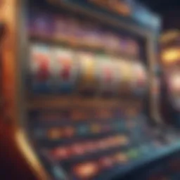 Vibrant interface of quick hits slots game